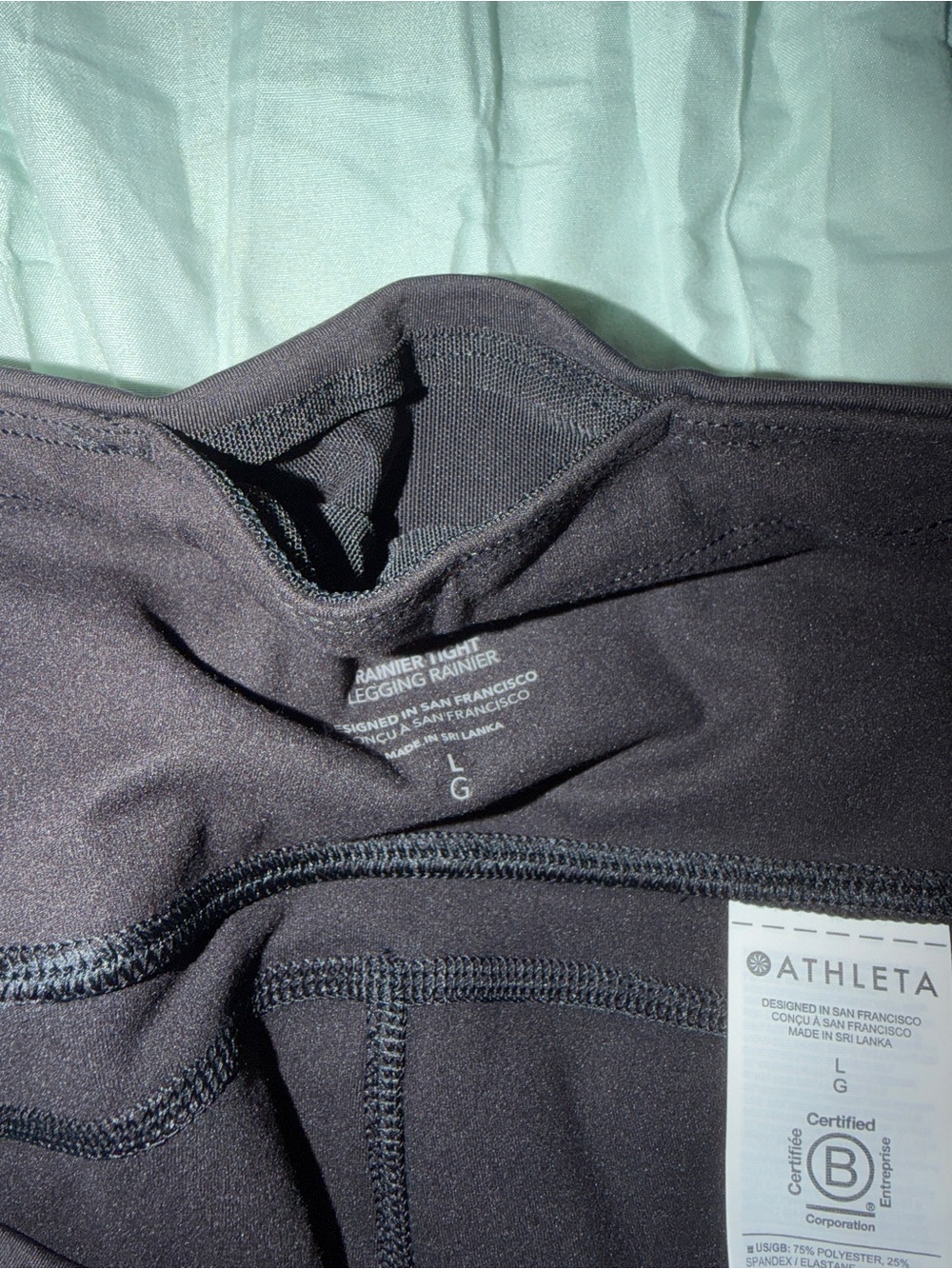 Athleta Black Rainer Tight - Picture 8 of 8